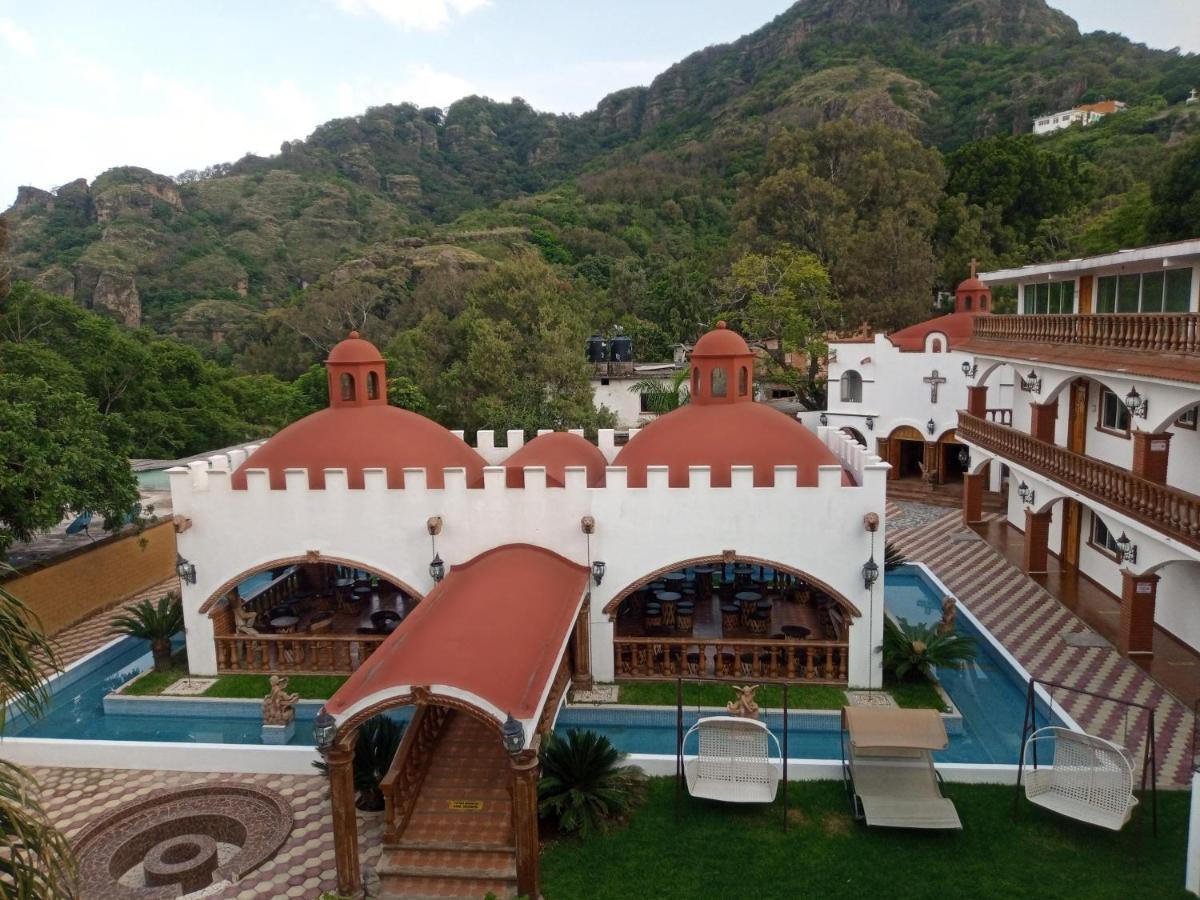 Hotel Leyenda Del Tepozteco Тепостлан Екстер'єр фото