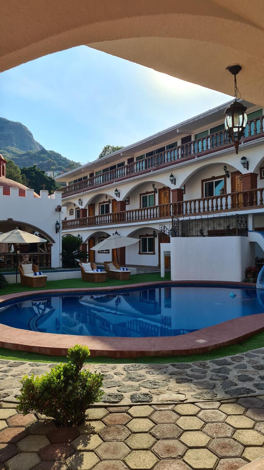 Hotel Leyenda Del Tepozteco Тепостлан Екстер'єр фото